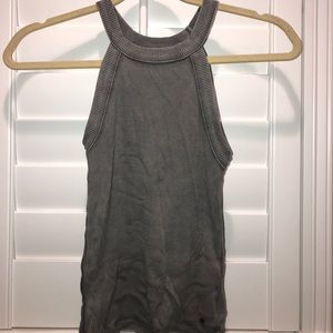 Grey Tank Top- American Eagle